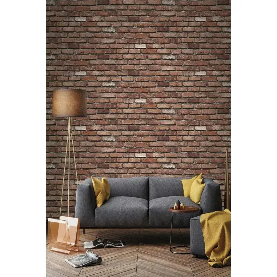 Set di 10 carte da parati 3D autoadesive in schiuma morbida con design in mattoni vecchi, 70 cm x 77 cm x 6 mm Titolo predefinito Alessandro Design