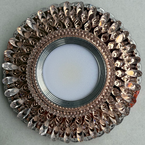 Spot LED ORBITA, 5W, Rotondo, Luce Fredda/Calda, Bronzo Antico, Spot LED in Resina e Vetro Titolo predefinito Alessandro Design