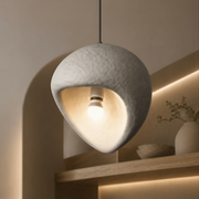 Lampadario Moderno AERA, 30 cm, Sospeso, 1 X E27, Grigio, Metallo e Schiuma, Altezza Regolabile Lampadari Moderni Titolo predefinito Alessandro Design