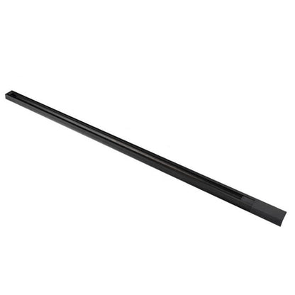 Binario Magnetico per Proiettori LED, 95x3,2cm, Applicato, Nero