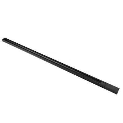Binario Magnetico per Proiettori LED, 95x3,2cm, Applicato, Nero