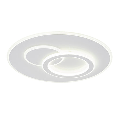 Lampadario a LED con telecomando NOLUX 34W, Rotondo, Luce Fredda/Calda/Neutra, Dimmerabile, Lampadari a LED bianchi con telecomando Titolo predefinito Alessandro Design
