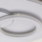 Lampadario a LED con telecomando NOLUX 34W, Rotondo, Luce Fredda/Calda/Neutra, Dimmerabile, Lampadari a LED bianchi con telecomando Titolo predefinito Alessandro Design