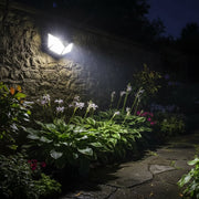 Lampada Solare con Sensore di Movimento, 100 LED, IP.65, Nero Applique da esterno Titolo predefinito Alessandro Design