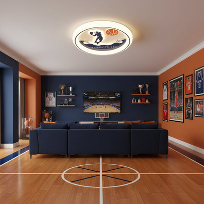 Lampadario LED con telecomando 88W, Diametro 50cm, Luce Fredda/Calda/Neutra, Lampadario LED Blu con telecomando Titolo predefinito Alessandro Design