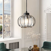Lampadario Classico Moderno, Sospeso, Monica LC910/3LBK, 3 X E27, Nero, Metallo e Vetro, Altezza Regolabile Lampadari Classici Titolo predefinito Alessandro Design
