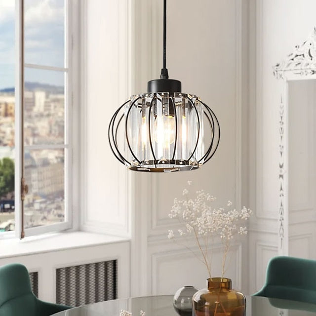 Lampadario Classico Moderno, Sospeso, Monica LC910/3LBK, 3 X E27, Nero, Metallo e Vetro, Altezza Regolabile Lampadari Classici Titolo predefinito Alessandro Design