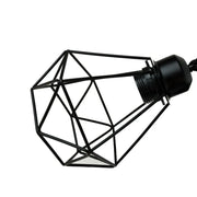 Lustra Ailyn 3x E27 Black Lustre Industrial Titolo predefinito Alessandro Design
