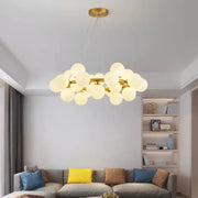 Arianna 25x G9 Lampadario in oro bianco Titolo predefinito Alessandro Design