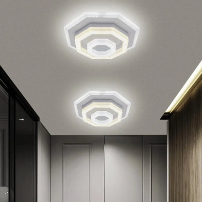 Lampadario LED ADELINE 24W, Diametro 20cm, Luce Fredda/Calda/Neutra, Bianco