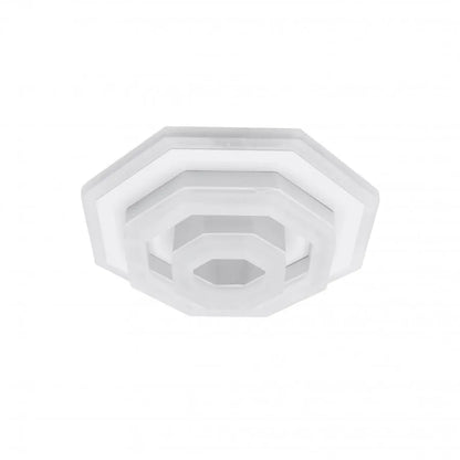 Lampadario LED ADELINE 24W, Diametro 20cm, Luce Fredda/Calda/Neutra, Bianco