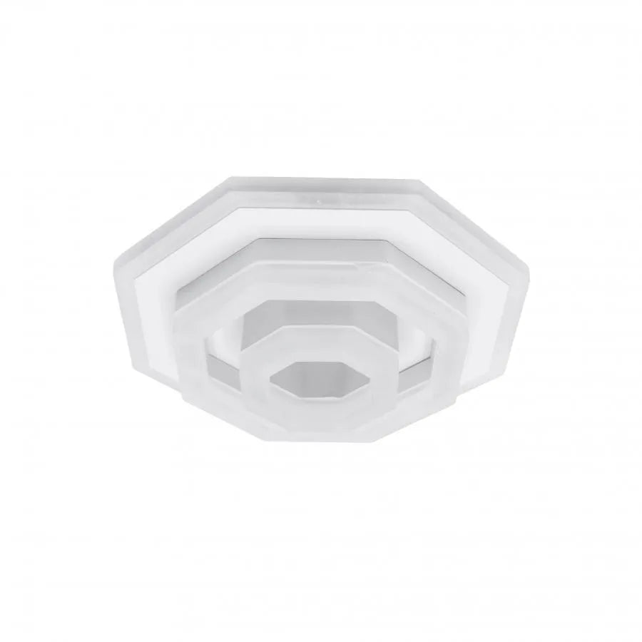 Lampadario LED ADELINE 24W, Diametro 20cm, Luce Fredda/Calda/Neutra, Bianco