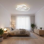 Lustra LED cu cristal ANASTASIA 39W, Diametru 30cm, lumina Rece/Calda/Neutra, Alb