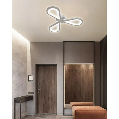 Lampadario LED AURALIUS 18W, 3 Petali, Luce Neutra, 4000K, Lampadari LED Applicati Bianco Titolo predefinito Alessandro Design