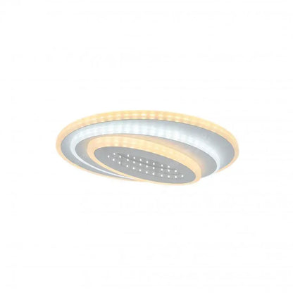 Lampadario LED NEXA 3D 36W, Ovale, Luce Fredda/Calda/Neutra, Bianco