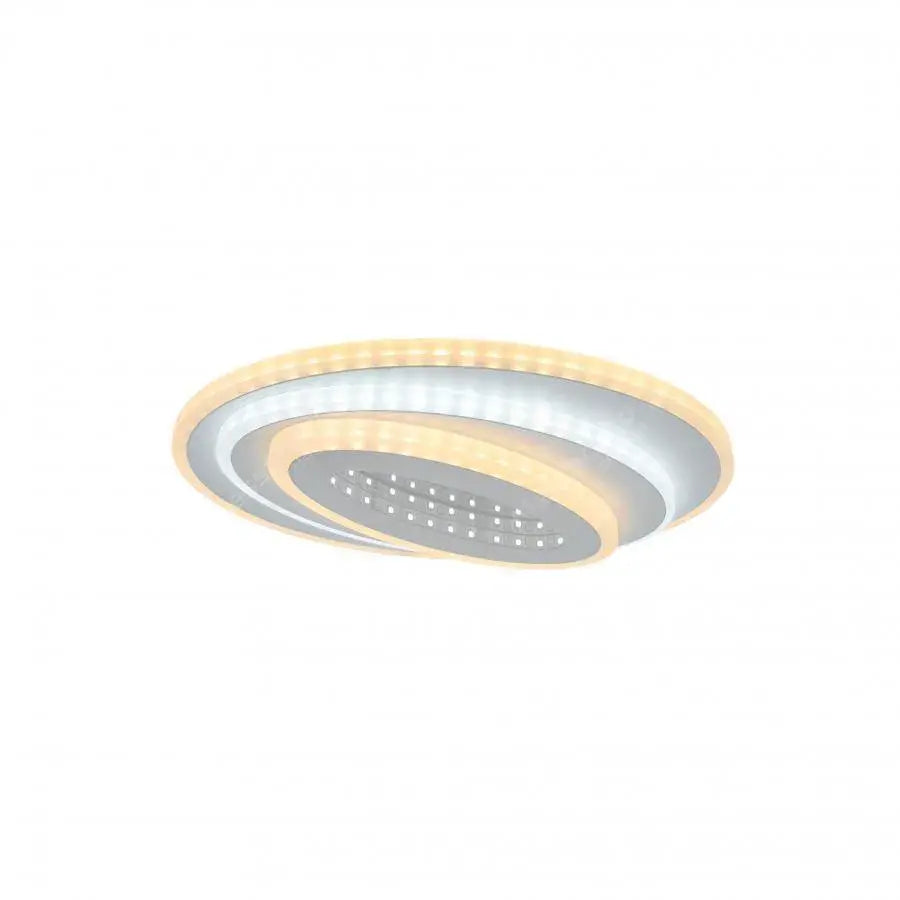 Lampadario LED NEXA 3D 36W, Ovale, Luce Fredda/Calda/Neutra, Bianco