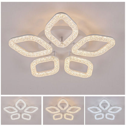 Lampadario LED con Telecomando, 67W, Luce Fredda/Calda/Neutra, Dimmerabile, Oro Lampadari LED con Telecomando Titolo predefinito Alessandro Design