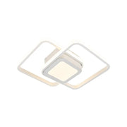 Lampadario LED DUOFORM 21W, 3 Quadrati, Luce Fredda/Calda/Neutra, Lampadari LED Applicati Bianchi Titolo predefinito Alessandro Design