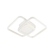 Lampadario LED DUOFORM 21W, 3 Quadrati, Luce Fredda/Calda/Neutra, Lampadari LED Applicati Bianchi Titolo predefinito Alessandro Design
