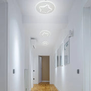 Lampadario LED HEATH STEA, 35W, Diametro 20cm, Luce Neutra, Lampadari LED Applicati Bianchi Titolo predefinito Alessandro Design