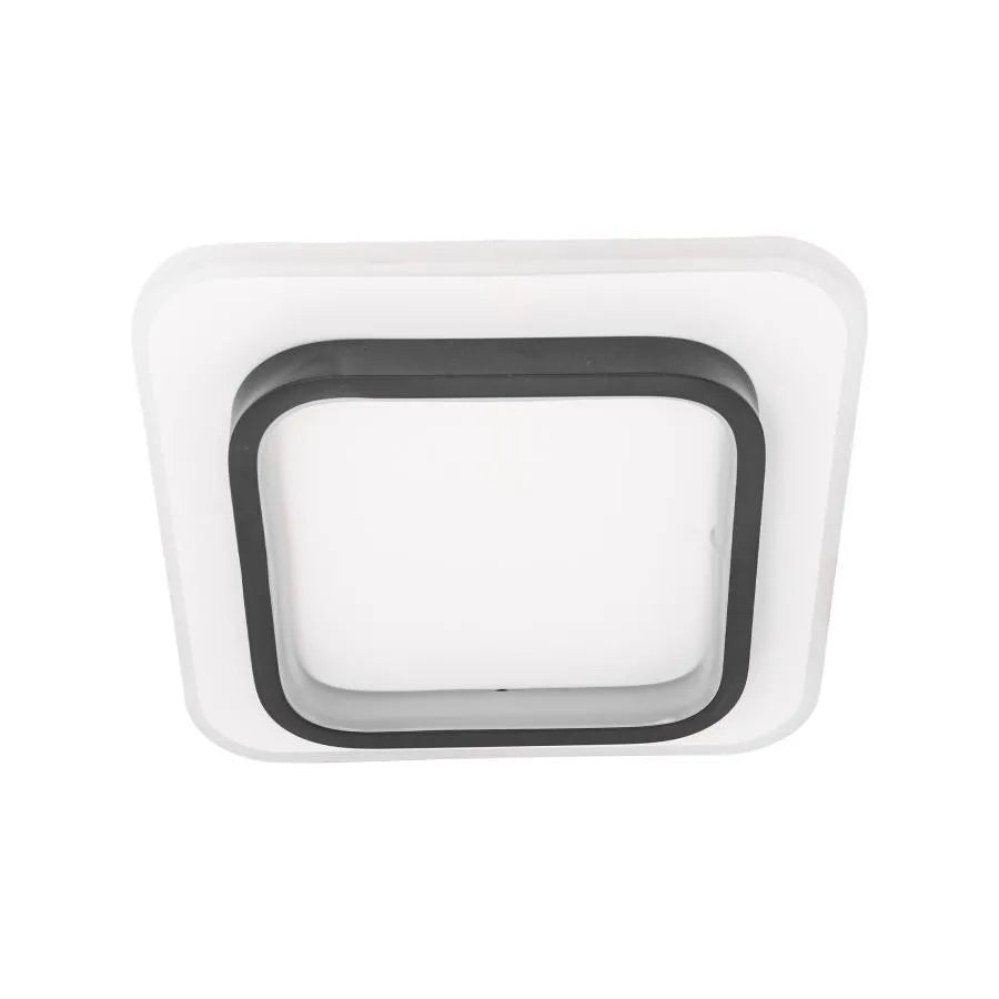 Plafoniera LED KHAI 20W, luce Fredda/Calda/Neutra, Bianco Nero