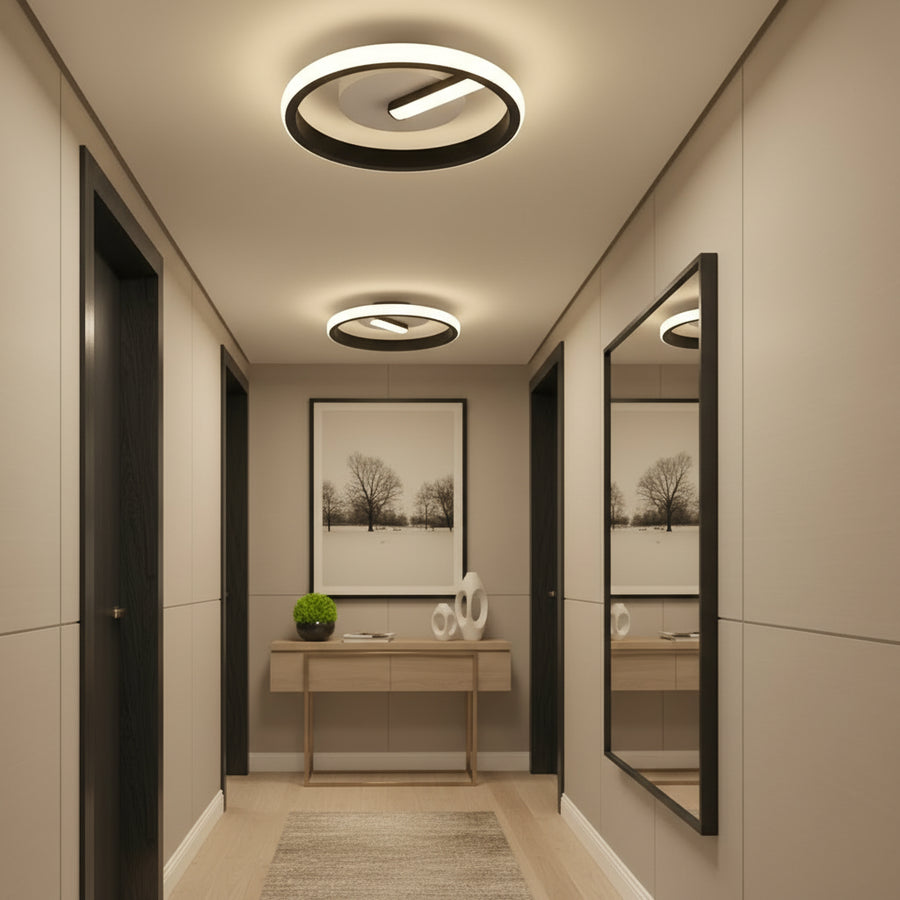 Lampadario LED VICTORIA 19W, Rotondo, Luce Fredda/Calda/Neutra, Nero, Bianco Lampadari LED applicati Titolo predefinito Alessandro Design