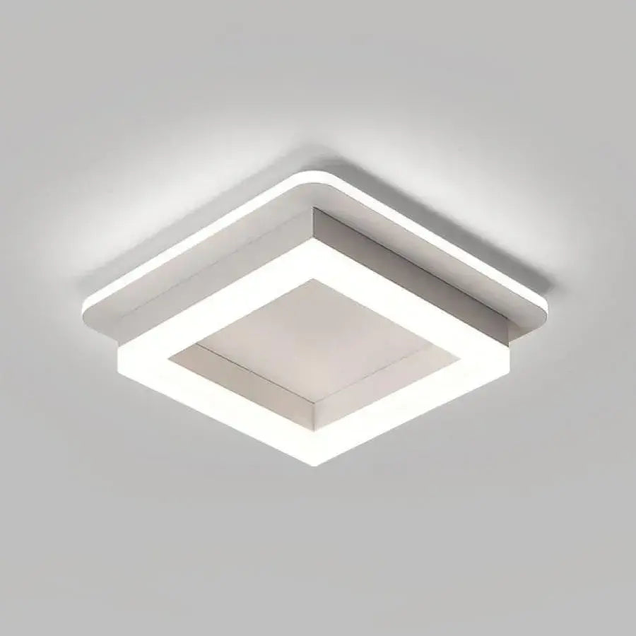 Lampadario LED MODERNO 26W, Misura 19,5x19,5, Quadrato, Luce Fredda/Calda/Neutra, Lampadario LED Bianco Titolo predefinito Alessandro Design