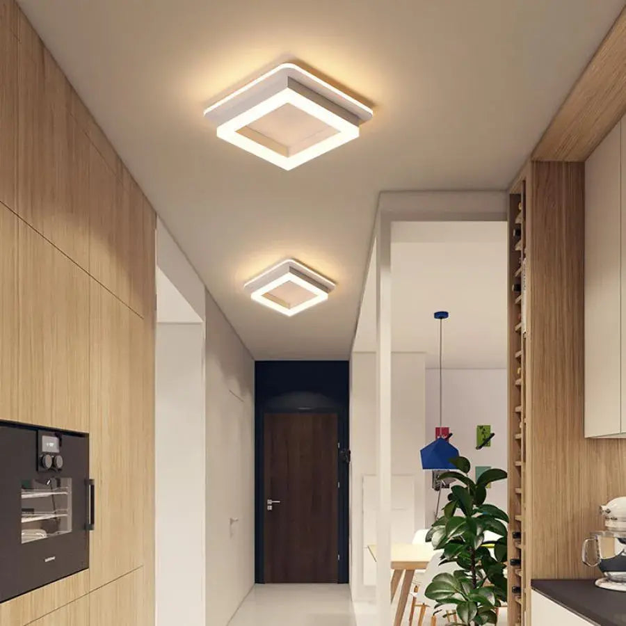 Lampadario LED MODERNO 26W, Misura 19,5x19,5, Quadrato, Luce Fredda/Calda/Neutra, Lampadario LED Bianco Titolo predefinito Alessandro Design