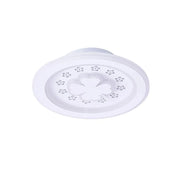 CLOVER LED RGB PINK 24W Lampadario, Luce Fredda/Calda/Neutra, Bianco Titolo predefinito Alessandro Design
