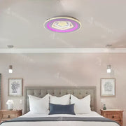 Lampadario a LED con telecomando MEIRA RGB, 180W, Luce Fredda/Calda/Neutra, Dimmerabile, Lampadari a LED bianchi con telecomando Titolo predefinito Alessandro Design
