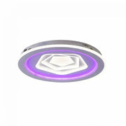 Lampadario a LED con telecomando MEIRA RGB, 180W, Luce Fredda/Calda/Neutra, Dimmerabile, Lampadari a LED bianchi con telecomando Titolo predefinito Alessandro Design