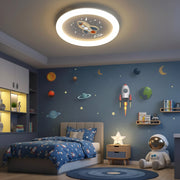 Lampadario LED ROCKET 49W, Diametro 49cm, Luce Fredda/Calda/Neutra, Bianco Blu Lampadari per bambini Titolo predefinito Alessandro Design