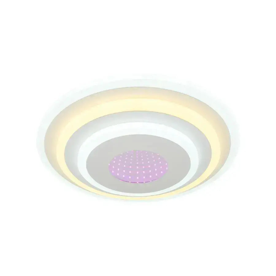 Lampadario LED NIVARA 3D 20W, Diametro 30cm, Luce Fredda/Calda/Neutra, Lampadari LED Applicati Bianchi Titolo predefinito Alessandro Design