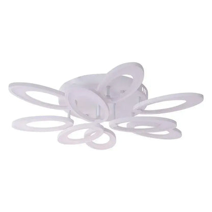Lampadario LED con telecomando SUNFLOWER 98W, 9 Elementi, Luce Fredda/Calda/Neutra, Dimmerabile, Lampadari LED Bianchi con Telecomando Titolo predefinito Alessandro Design