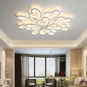 Lampadario a LED con telecomando BLOSSOM 146W, 12 Petali, Luce Fredda/Calda/Neutra 3000k/4000k/6000k, Dimmerabile, Lampadario a LED Bianco con telecomando Titolo predefinito Alessandro Design