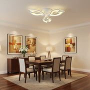 Lustra LED cu telecomanda LILY 40W, 3 Elemente, lumina Rece/Calda/Neutra, Dimabila, Alb Lustre LED cu Telecomanda Default Title Alessandro Design