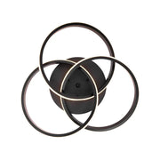 Lampadario LED con telecomando VECTOR VORTEX 96W, 3 Elementi, Luce Fredda/Calda/Neutra, Dimmerabile, Nero Lampadari LED con Telecomando Titolo predefinito Alessandro Design