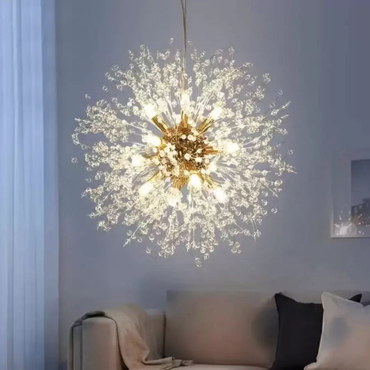 Lampadario in cristallo Schönbrunn, 12x G9, diametro 60 cm, oro lucido, altezza regolabile Lampadari moderni Titolo predefinito Alessandro Design