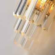 BLOIS Piccolo Cristal Lampadario, 2xE14, Lampade da parete per interni predefinite in oro Titolo Alessandro Design