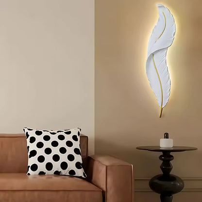Lampada da parete Pena LED 63cm, 27W, luce Fredda/Calda/Neutra, Bianco