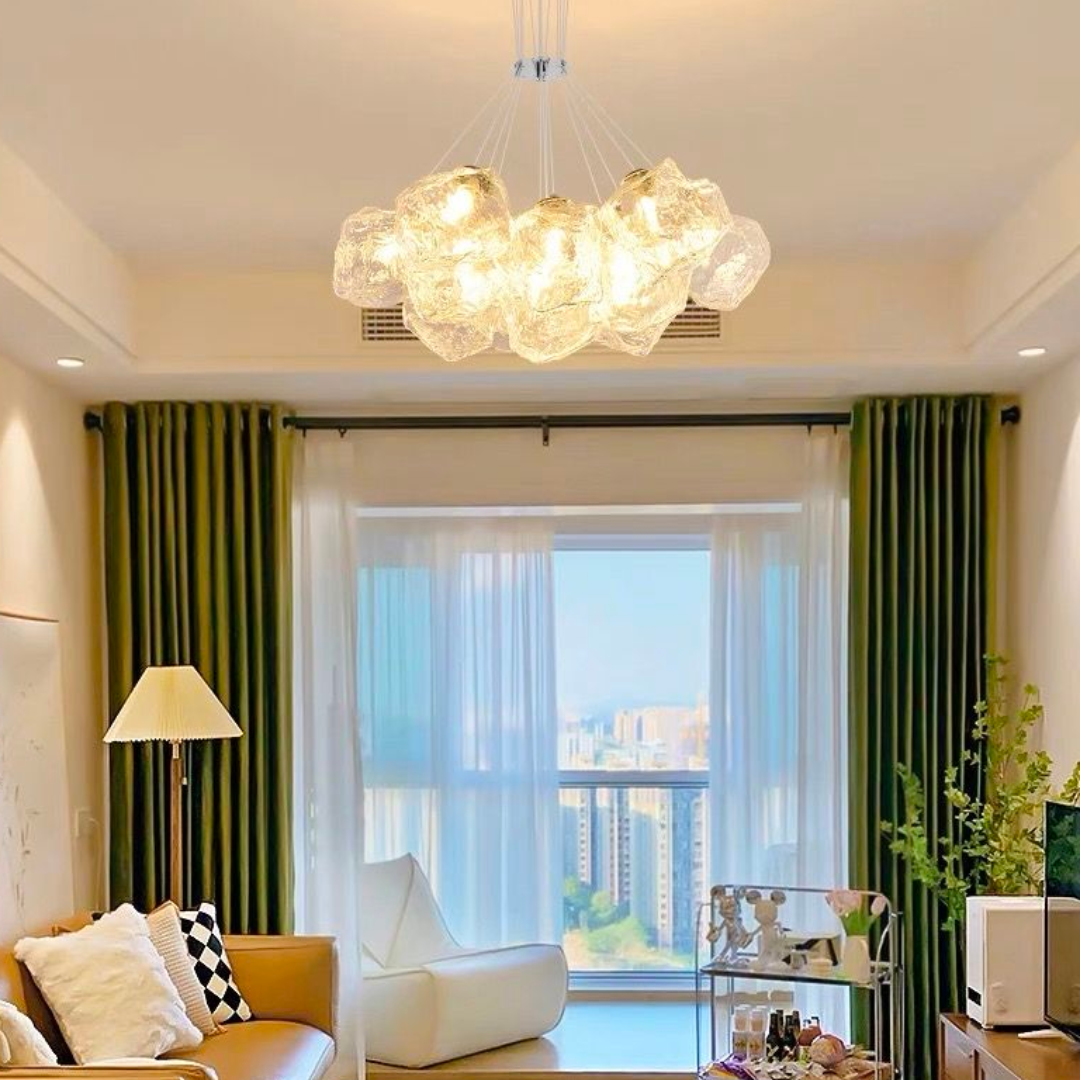 ECOLUCE MODERN Lampadario, Globo, 13xE27, Altezza Regolabile, Cromo Lampadari Moderni Titolo predefinito Alessandro Design