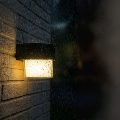 MIRA Applique da Esterno LED, 1 Sorgente Luminosa, Luce Calda, Applique da Esterno Nero Titolo predefinito Alessandro Design