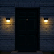 MIRA Applique da Esterno LED, 1 Sorgente Luminosa, Luce Calda, Applique da Esterno Nero Titolo predefinito Alessandro Design