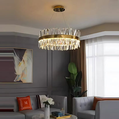 CASERTA Regalis Lampadario LED con Telecomando, 95W, Dimmerabile, Diametro 80cm, Lampadari LED Oro con Telecomando Titolo predefinito Alessandro Design