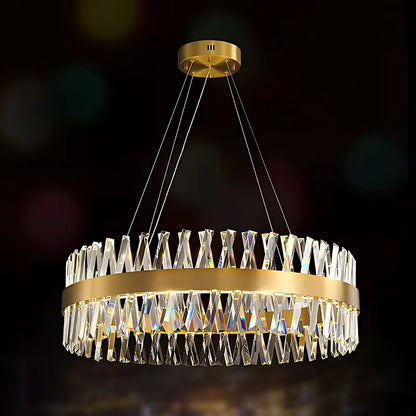 CASERTA Regalis Lampadario LED con Telecomando, 95W, Dimmerabile, Diametro 80cm, Lampadari LED Oro con Telecomando Titolo predefinito Alessandro Design