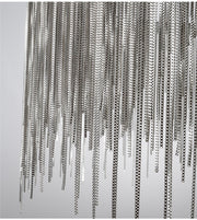 Lampadario LED a sospensione con telecomando ILLUMINA MAGNUS, 20W, Luce Fredda/Calda/Neutra, Dimmerabile, Candelabro Moderno Argento Titolo predefinito Alessandro Design