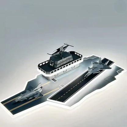 Lampadario LED per bambini AIRCRAFT, 128W, Luce Fredda/Calda/Neutra, Grigio Aeronautico Lampadari per bambini Titolo predefinito Alessandro Design