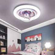 Lampadario LED UNICORN, 60W, 50cm, Luce Fredda/Calda/Neutra, Rosa Lampadari per bambini Titolo predefinito Alessandro Design