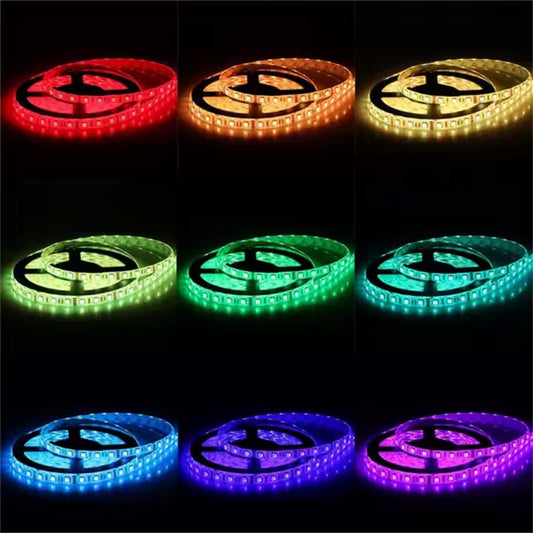 Kit Striscia LED 2835 con telecomando, RGB, 10W/m, 5m, IP44 Titolo predefinito Alessandro Design