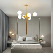 Lampadario a sospensione LOFT, 6x E27, Lampadari moderni color oro Titolo predefinito Alessandro Design
